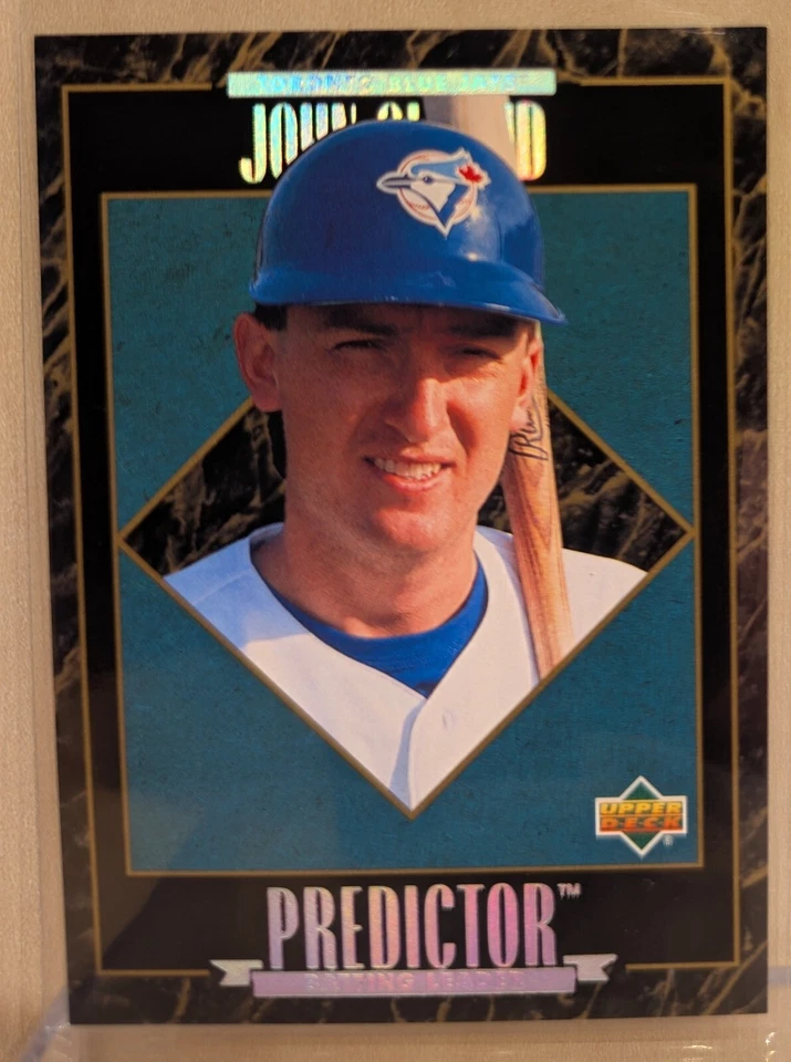 1995 Upper Deck PREDICTORS PRIZE #R54 John Olerud ULTRA RARE MAILED IN REDEEMED - Image 1 of 2