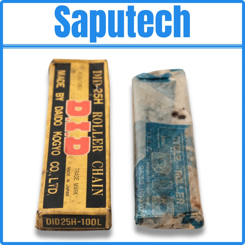 Se adapta a HONDA CB100 CB125S CL100 CL125S SL100 SL125 XL125 CADENA AM 25H-100L Foto 1 de 4