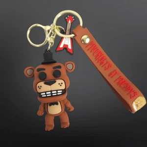 Five Nights At Freddys Glamrock Freddy Rucksack Clip Schlüsselanhänger Figur B15 - Bild 1 von 3