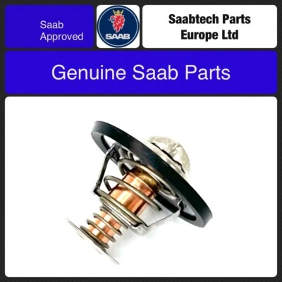 GENUINE SAAB THERMOSTAT KIT 89'C - 900, 9000, NG 900, 9-3, 9-5 - NEW - 30577561 - Image 1 of 4