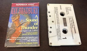 Ray BRADBURY -- A Sound of Thunder -- Paperback Audio Cassette -- 1994 - Picture 1 of 2
