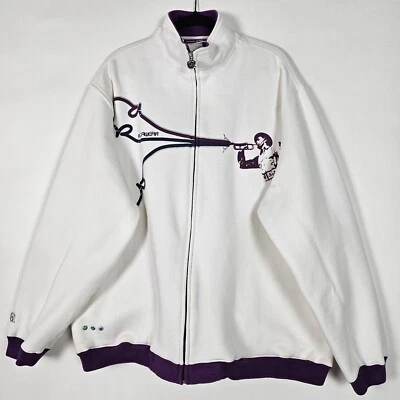 Sudadera Rocawear Y2K Hip Hop Música Rap Para Hombres 3XL Manga Larga Cremallera Completa Foto 1 de 4