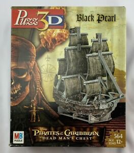 Puzz 3D Black Pearl Pirates of the Caribbean by Wrebbit New Old Stock FREE SHIP