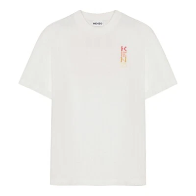 Kenzo Men's Embroidered Logo T-Shirt FC55TS2024SB White - BRAND NEW WITH TAG - Image 1 of 4