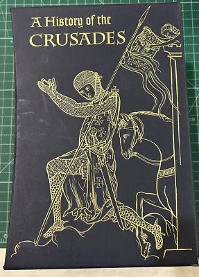 -= Folio Society: A HISTORY OF THE CRUSADES - Runciman 3 Volume Boxed Set =- Foto 1 de 4