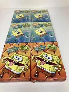 Sponge Bob Square Pants Card Games | 4 Go Fish Card Sets | 2 Crazy Eights Cards - Picture 1 of 8