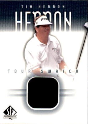 2001 SP Authentic Tour Swatch #THTS Tim Herron (ref 20378) - Image 1 of 2
