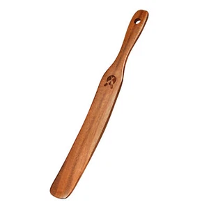 Wooden Skinny Spurtle, 10.9" Bread Mixing Stirring Stick for Sourdough Starter - Picture 1 of 12