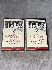 The Incredible Journey by Sheila Burnford and Megan Follows (2 Cassettes)