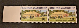 1974 US Scott #1505 - 10 Cent Pair - Rural America - MNH/OG/VF - Picture 1 of 2