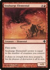 SOULSURGE ELEMENTAL ~mtg NM Rise of Eldrazi Unc x1