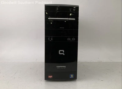 HP Compaq Presario CQ5814 AMD E-350 1600 MHz 3 GB RAM 无硬盘台式机 - 已测试 — 第 1/4 张图片