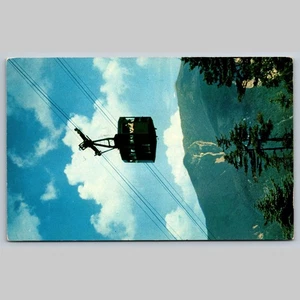 Postcard Franconia Aerial Tramway New Hampshire 1958 - Picture 1 of 3