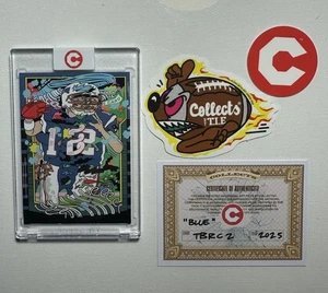 TBRC2 "Blue" - 2000 Bowman Chrome Tom Brady RC by Ermsy - Bild 1 von 3