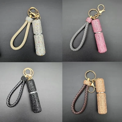 Diamond bling Perfume Atomiser Travel Refillable Bottle Portable Handbag Spray - Image 1 of 4