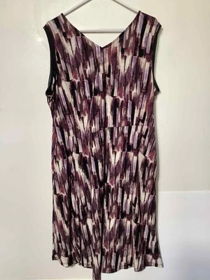 Женское фиолетовое платье без рукавов с v-образным вырезом Simply Vera Wang размер XL - Изображение 1 из 4