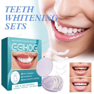 Snap on Smile Tooth False Teeth Denture Veneers Dental Tooth False Teeth Set 1pc - Picture 1 of 16