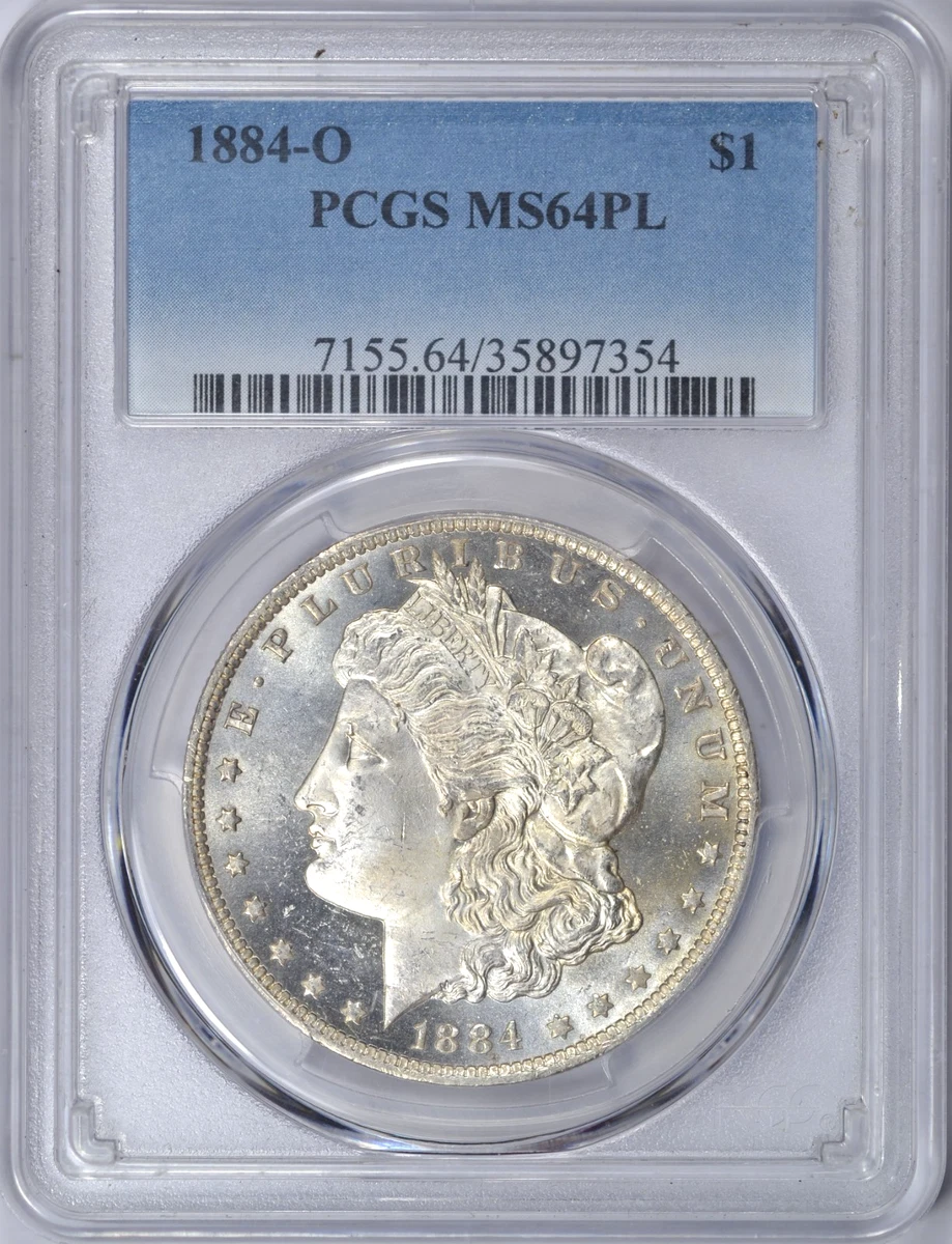 1884 MS 64 Graded Morgan Dollars for sale | eBay