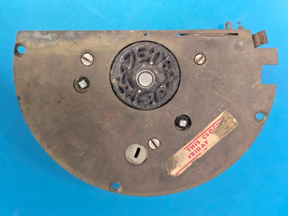 Vintage Dexter Electric Clock Movement Motor - Watchmaker Parts - Image 1 of 4
