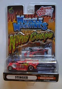 Muscle Machines '33 Willys Nitro Coupe Stinger 1:64 NOS Sealed  - Picture 1 of 4