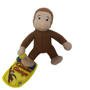 Curious George Universal by PBS Kids 5" Mini Plush Bean Bag Toy NEW - Picture 1 of 7