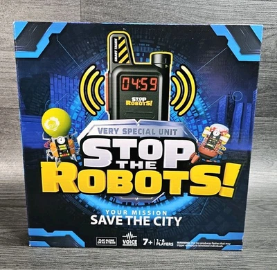 Stop the Robots Game - Voice Activated Game - Vs Or Team - Brand New Sealed  - Image 1 of 3