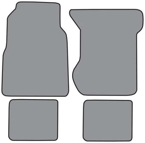 1972-1973 Mercury Montego Loop Carpet Floor Mat 4pc Foto 1 de 1