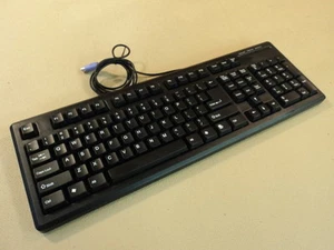 DCT Factory OG Deluxe Desktop Computer PS2 Tastatur Schwarz PS/2 KBJ-006B - Bild 1 von 1