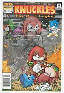 KNUCKLES The Dark Legion #2 ARCHIE COMIC BOOK Sonic the Hedgehog Sega Game Movie - Picture 1 of 2