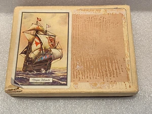 Tarjetas de juego de colección se envían 2 barajas (1 carta faltante - 8 picas) usadas a2 - Imagen 1 de 8