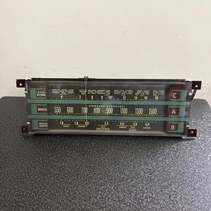 RCA K80 Radio Teil Glas Abdeckplatte Station Grafik - Bild 1 von 10