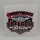 Anonymous Freedom Drive 2012 Surveillance Vinyl Sticker Sticker for Car 10cm