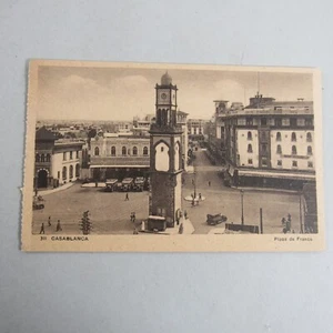 Casablanca Place de France Postal Antigua Plaza Central Estación de Autobuses - Imagen 1 de 2