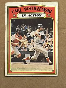 1972 TOPPS - CARL YASTRZEMSKI IN ACTION RED SOX #38 - SET FILLER - Picture 1 of 4