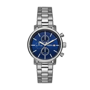 Fossil Watch Rhett BQ2846 Men's Silver - Picture 1 of 5