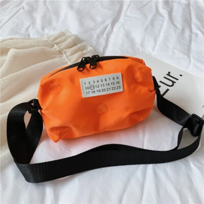 女孩迷你斜挎包可爱零钱包荧光蓝色橙色绿色 — 第 1/3 张图片