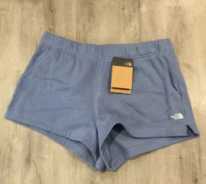 Neu mit Etikett The North Face Half Dome Logo Shorts, Damen, Größe XL, Folk Blue - Bild 1 von 4