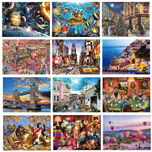 1000 Piece Jigsaw Puzzles Animals Landmarks  - LOTS OF DESIGNS TO CHOOSE FROM