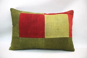 Kilim Sofa Pillow, 16x24 inc, Decorative Throw Pillow, Handmade Vintage Pillow - Picture 1 of 6