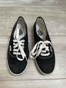 Schuhe Vans Authentic Low Pro Damen Sneaker schwarz weiß Gr. 36 US 6 - Bild 1 von 7