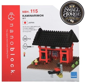 Nanoblock KAMINARIMON, Sights to See Series, NBH-115, 390 Pieces, Level 3, NEW - Picture 1 of 6