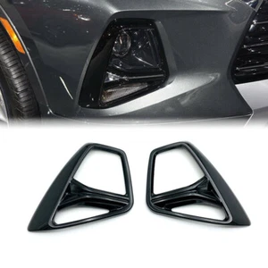 Black Front Fog Light Lamp Cover Trim Decor Fit for Chevrolet Blazer 2019-2021 - Bild 1 von 8