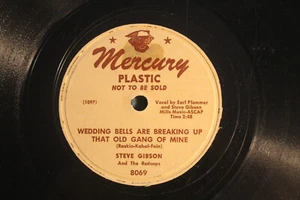 STEVE GIBSON & THE ORIGINAL RED CAPS---WEDDING BELLS (1952) - Imagen 1 de 2