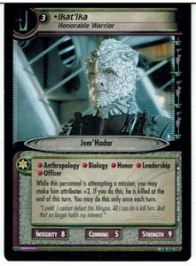 STAR TREK CCG 2E CALL TO ARMS RARE CARD IKAT'IKA 3R155 ex - Picture 1 of 1