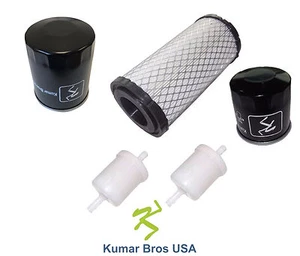 New Filter KIT AIR/FUEL/OIL/HYD FITS Kubota ZD18 ZD21 ZD25 ZD28 - Picture 1 of 9