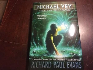 Michael Vey: Battle of the Ampere No. 3 by Richard Evans Autographed Hard Cover - Picture 1 of 3