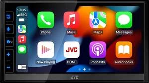 JVC KW-M785BW Wireless Apple CarPlay Android Auto Bluetooth Digital Media Player - Picture 1 of 4