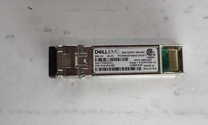 Dell EMC S28-32GFC-SW-85C FTLF8532P4BNV-E5 32G FC SFP+ Optical Transceiver WKX2T - Picture 1 of 3