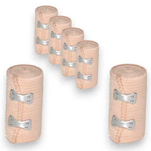 6 Stück Elastikbandage Bandage Sportbandage Stützbandage Kniebandage fixierbinde - Bild 1 von 5
