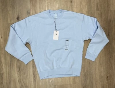 Nike Nocta Drake Celestine Azul Crew Suéter Sudadera FQ3553-441 Para hombres Pequeño Foto 1 de 4